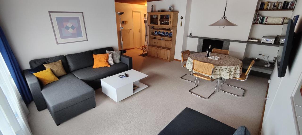 Gemuetliches Appartement Fuer Erholung Und Sport Klosters Bagian luar foto