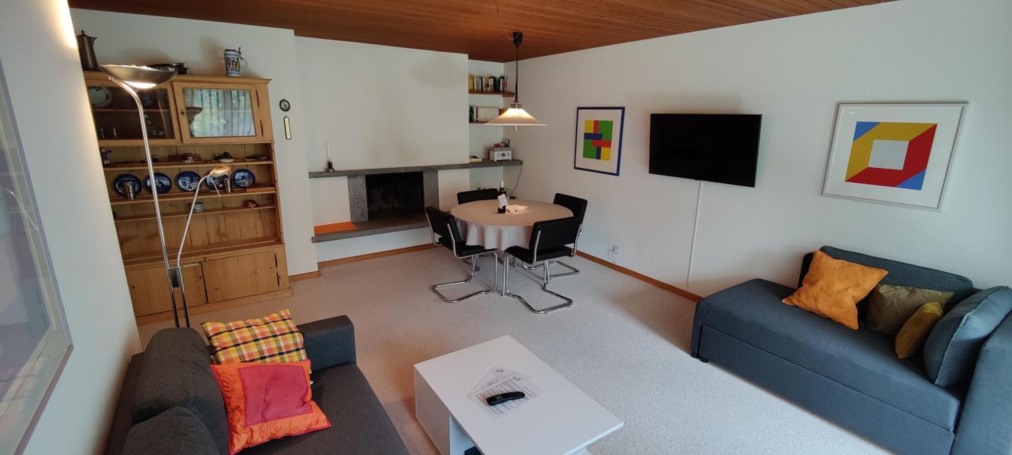 Gemuetliches Appartement Fuer Erholung Und Sport Klosters Bagian luar foto